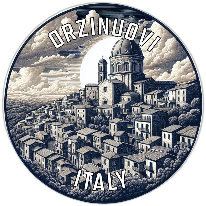 Orzinuovi Italy Souvenir Die Cut Flat Magnet 6-Inch