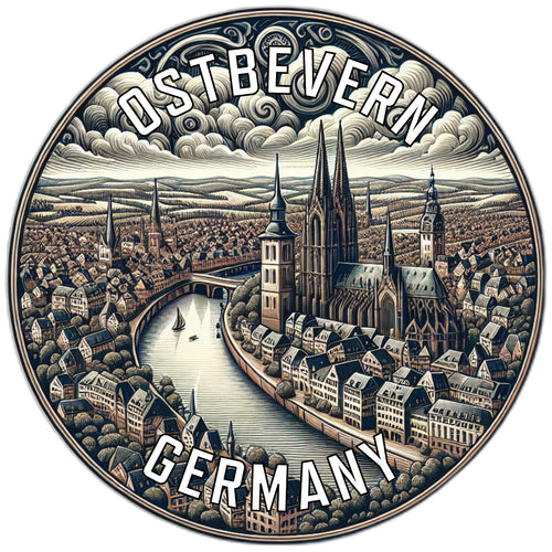 Ostbevern Germany Souvenir Vinyl Decal Sticker 2-Inch