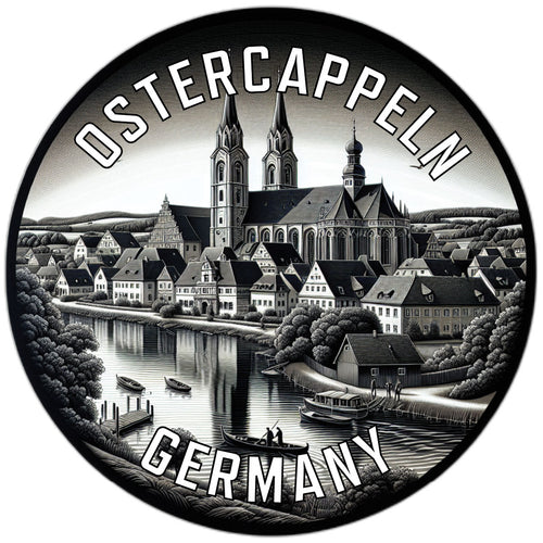 Ostercappeln Germany Souvenir Vinyl Decal Sticker 6-Inch