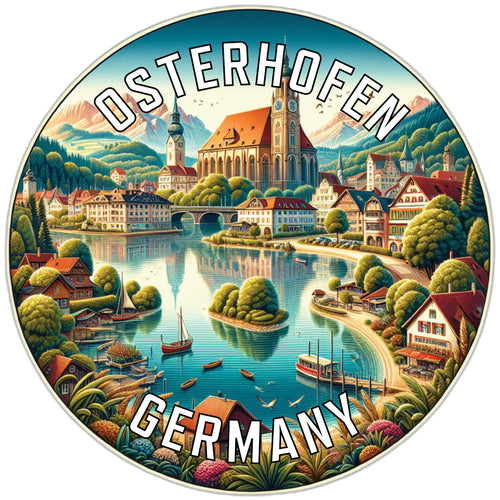 Osterhofen Germany Souvenir Vinyl Decal Sticker 2-Inch