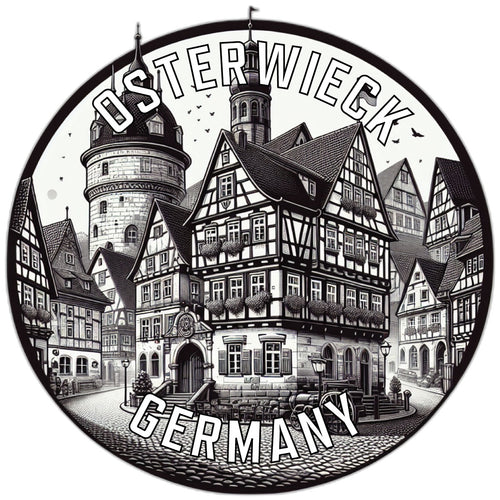 Osterwieck Germany Souvenir Die Cut Flat Magnet 2-Inch