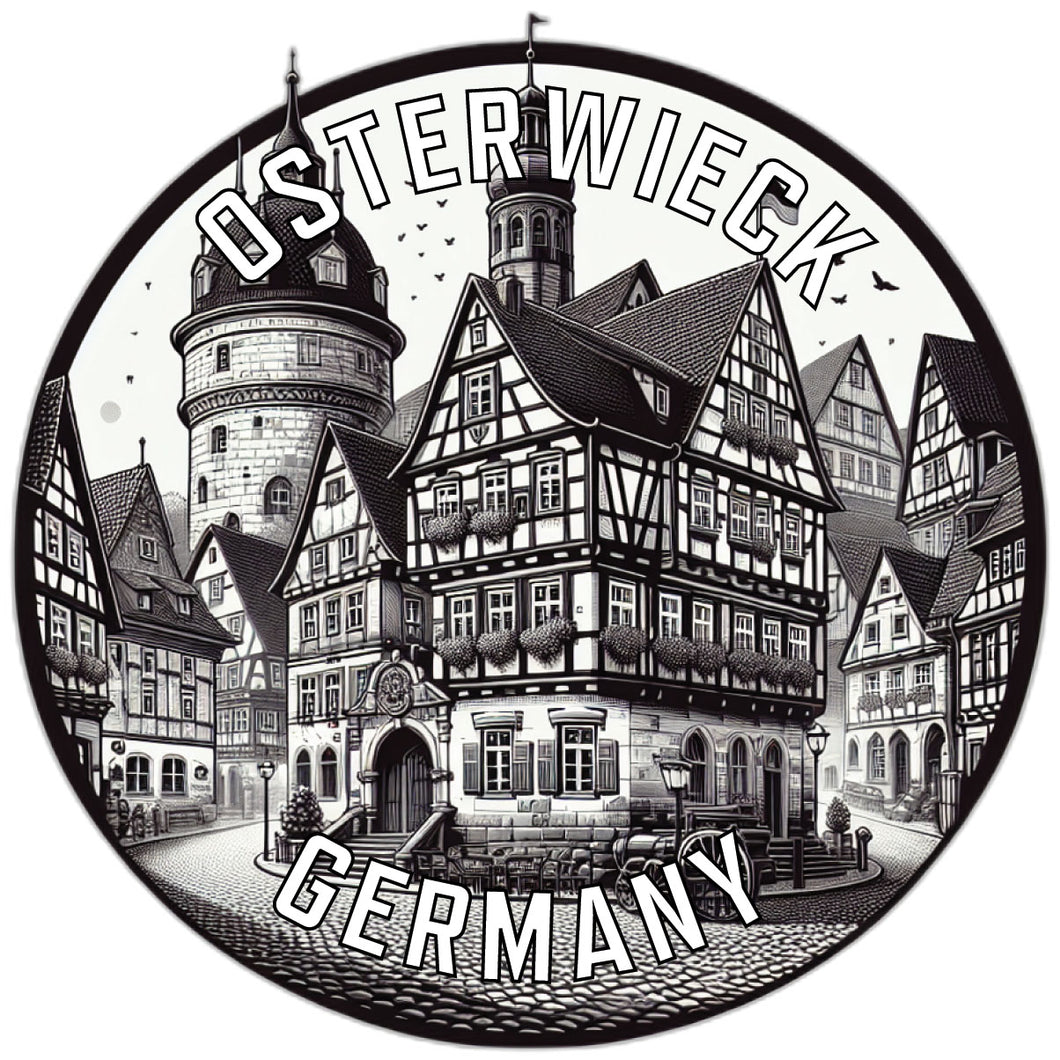 Osterwieck Germany Souvenir Vinyl Decal Sticker 2-Inch