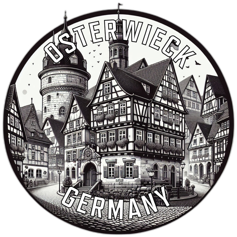 Osterwieck Germany Souvenir Die Cut Flat Magnet 2-Inch