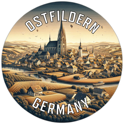 Ostfildern Germany Souvenir Vinyl Decal Sticker 6-Inch