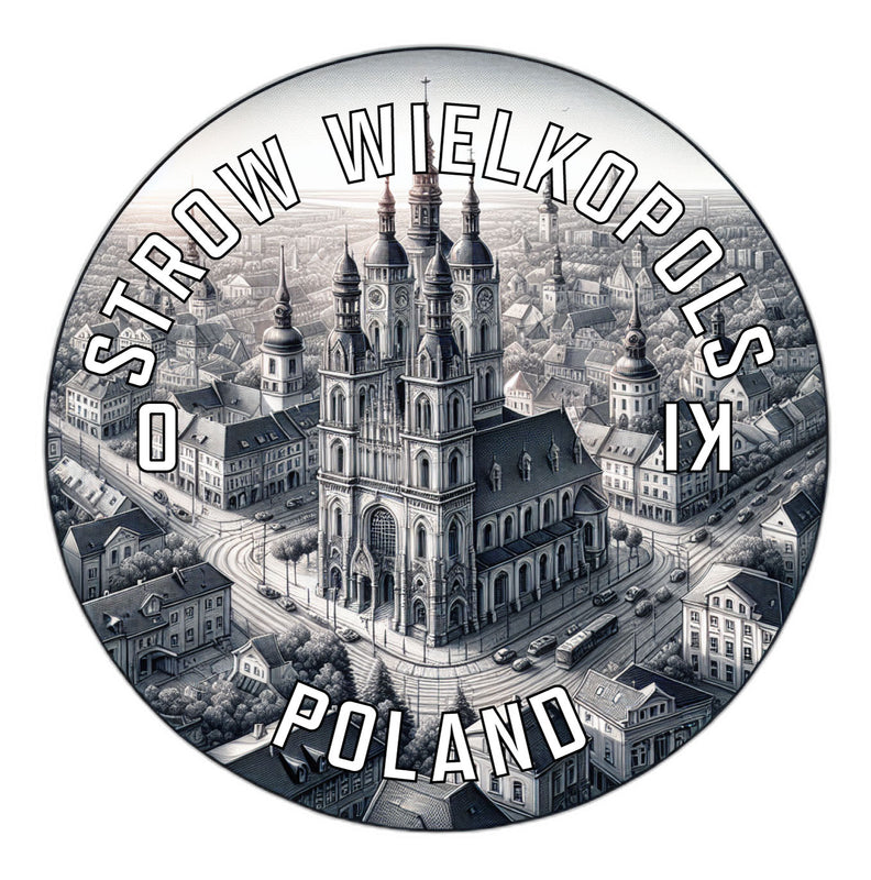 Ostrow Wielkopolski Poland Souvenir Vinyl Decal Sticker 2-Inch