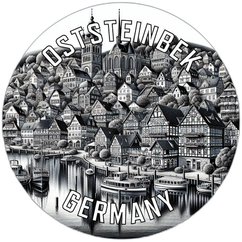 Oststeinbek Germany Souvenir Vinyl Decal Sticker 2-Inch