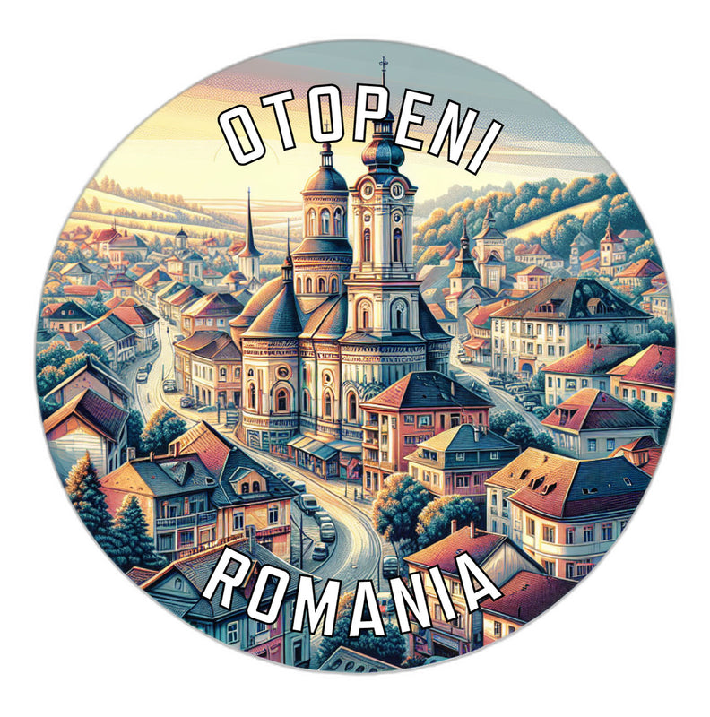 Otopeni Romania Souvenir Vinyl Decal Sticker 2-Inch