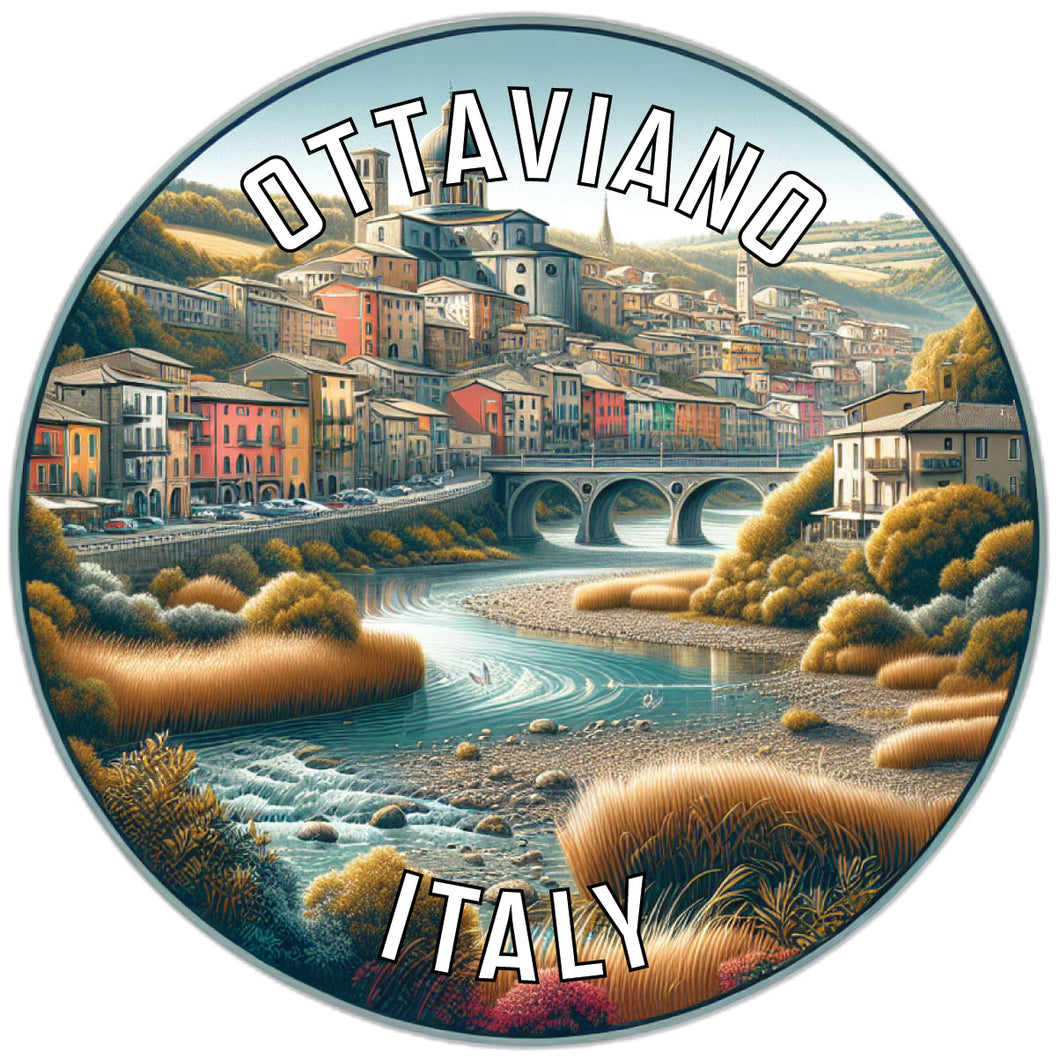 Ottaviano Italy Souvenir Vinyl Decal Sticker 2-Inch