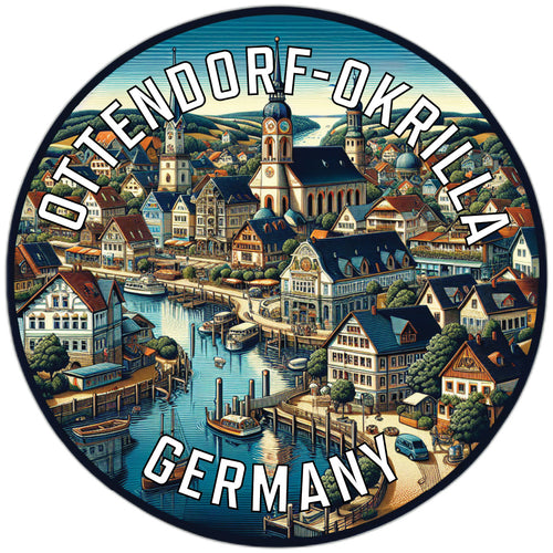 Ottendorf Okrilla Germany Souvenir Vinyl Decal Sticker 6-Inch