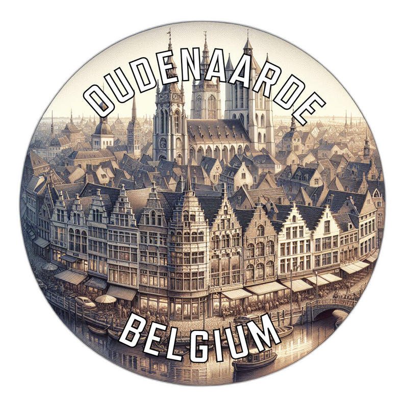 Oudenaarde Belgium Souvenir Vinyl Decal Sticker 6-Inch