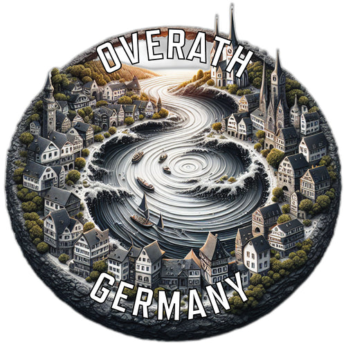 Overath Germany Souvenir Vinyl Decal Sticker 2-Inch