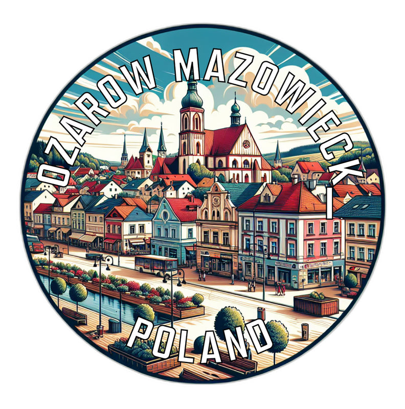 Ozarow Mazowiecki Poland Souvenir Vinyl Decal Sticker 2-Inch