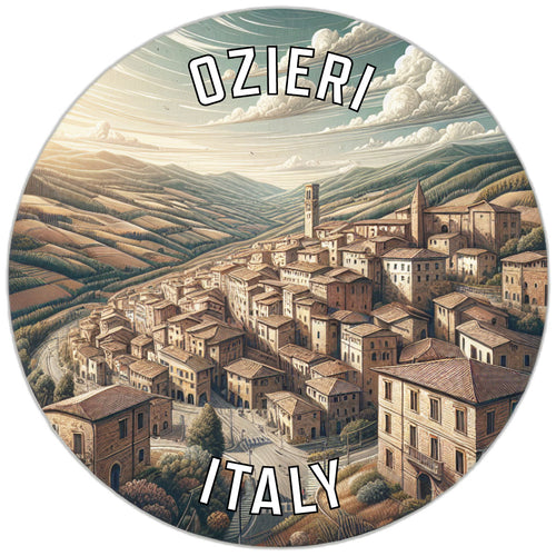Ozieri Italy Souvenir Vinyl Decal Sticker 2-Inch