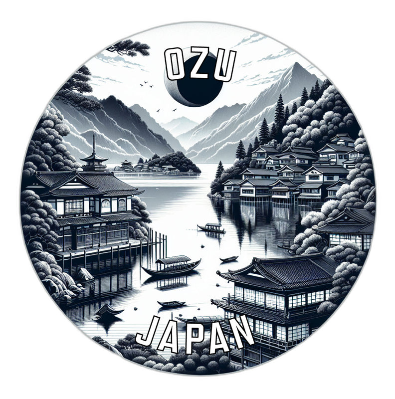 Ozu Japan Souvenir Vinyl Decal Sticker 2-Inch