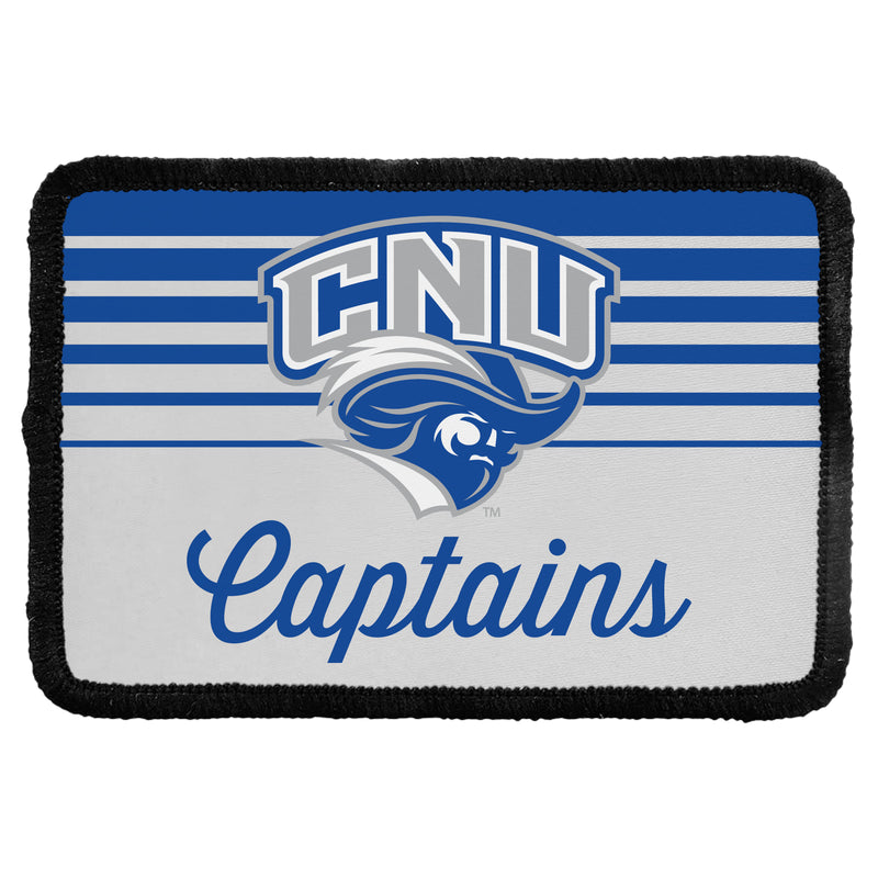 Christopher Newport Captains Officially Licensed Cloth Patch Rectangle