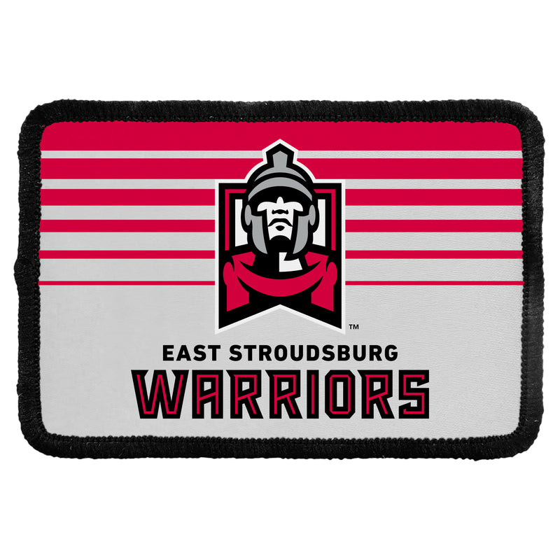 East Stroudsburg University Officially Licensed Cloth Patch Rectangle