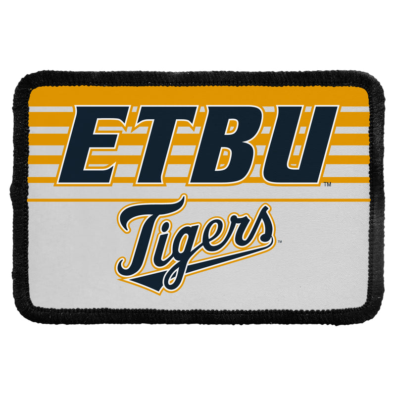 East Texas Baptist University Officially Licensed Cloth Patch Rectangle