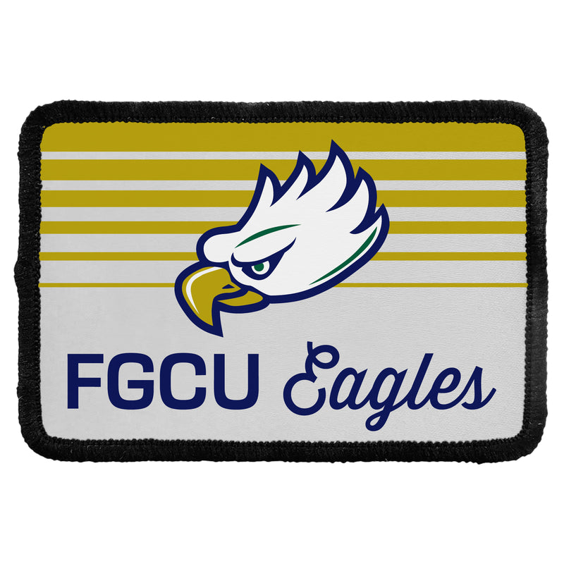 Florida Gulf Coast Eagles Officially Licensed Cloth Patch Rectangle