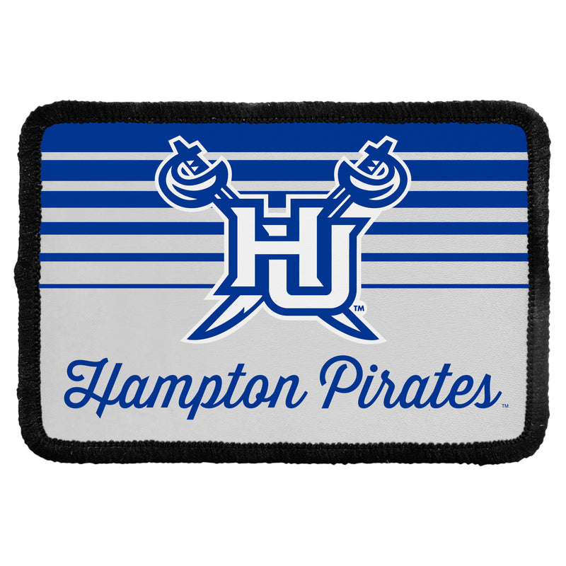Hampton University Officially Licensed Cloth Patch Rectangle