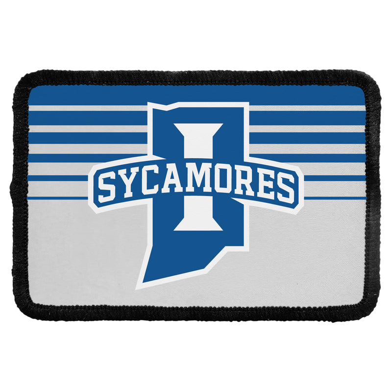 Indiana State University Officially Licensed Cloth Patch Rectangle