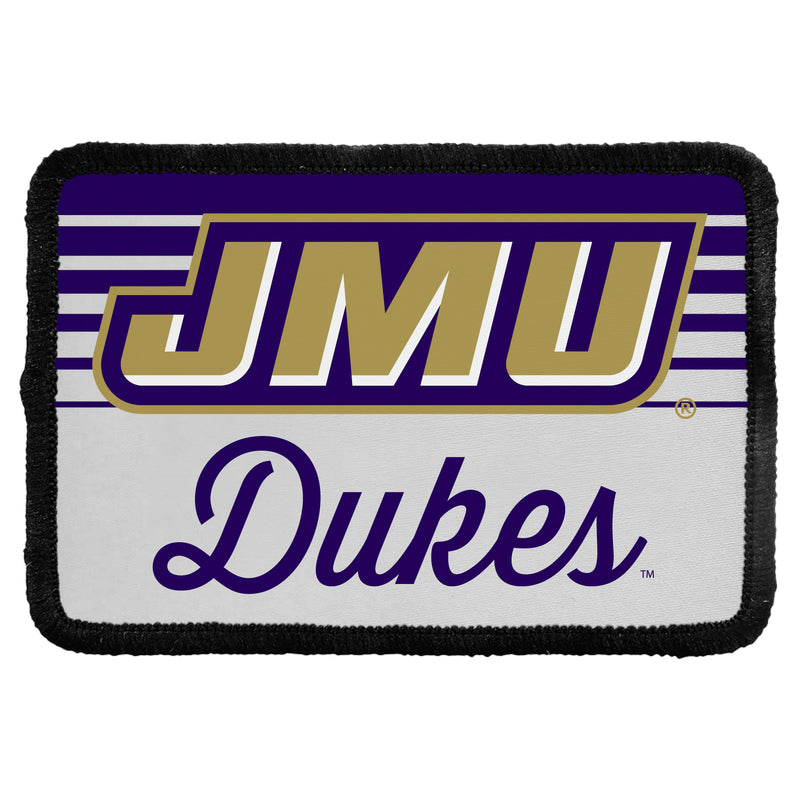 James Madison Dukes Officially Licensed Cloth Patch Rectangle