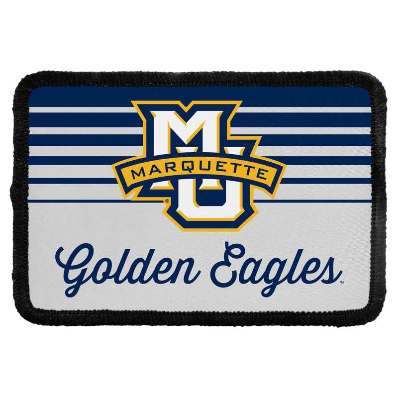 Marquette Golden Eagles Officially Licensed Cloth Patch Rectangle