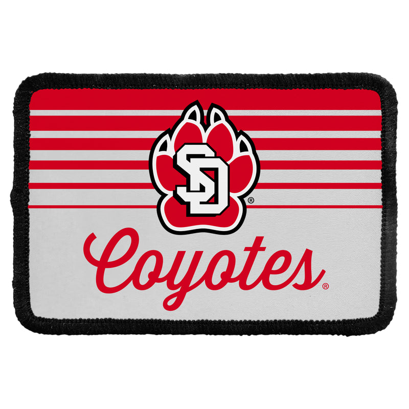 South Dakota Coyotes Officially Licensed Cloth Patch Rectangle