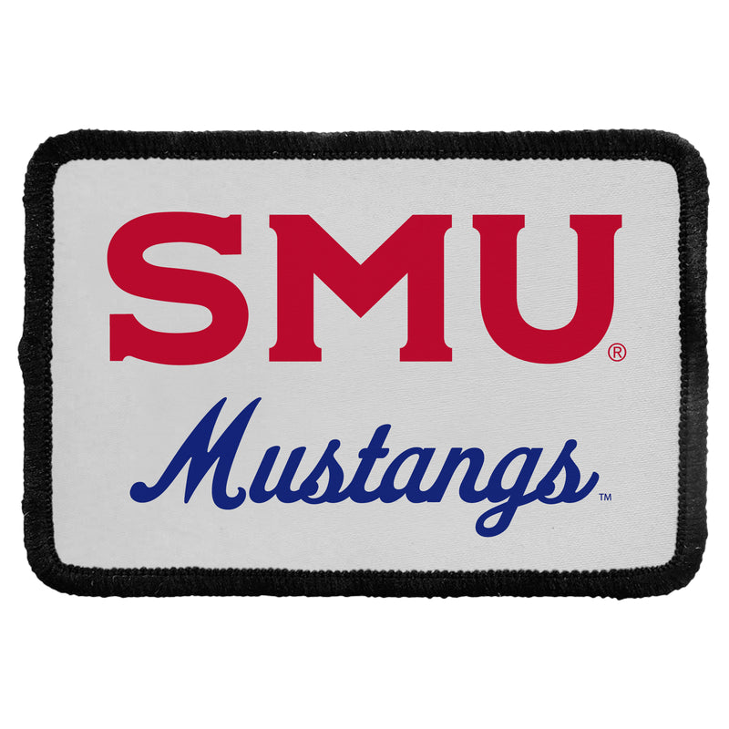 Southern Methodist University Officially Licensed Cloth Patch Rectangle