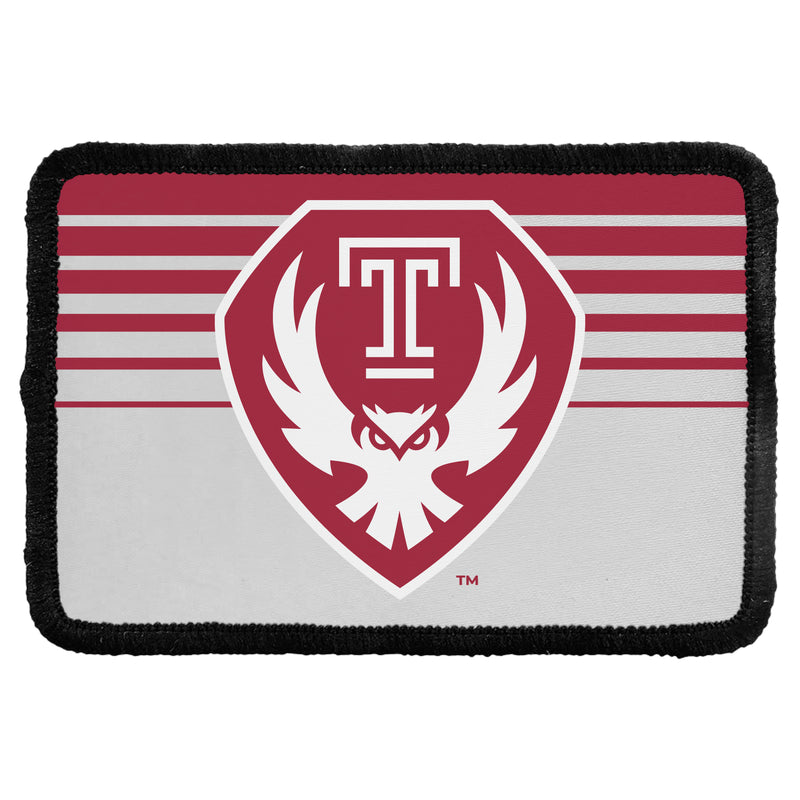 Temple University Officially Licensed Cloth Patch Rectangle