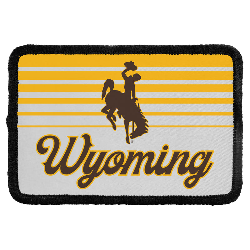University of Wyoming Officially Licensed Cloth Patch Rectangle
