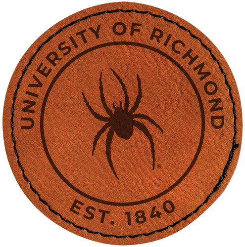 Richmond Spiders Officially Licensed Circular Leatherette Patch