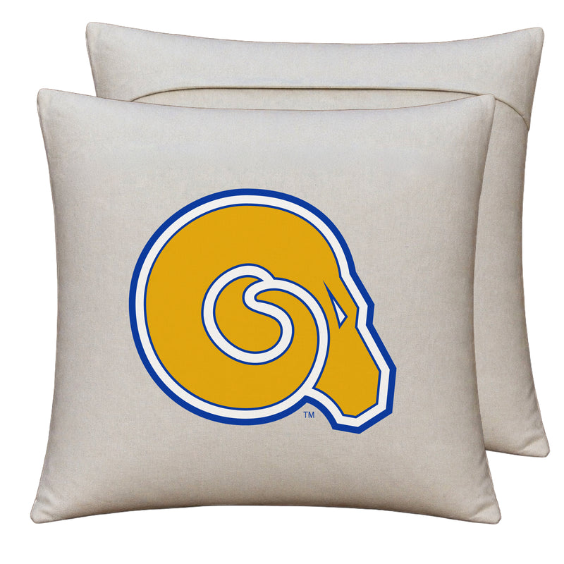 Albany State University Officially Licensed 18" x 18" Throw Pillow Cover – Logo Design