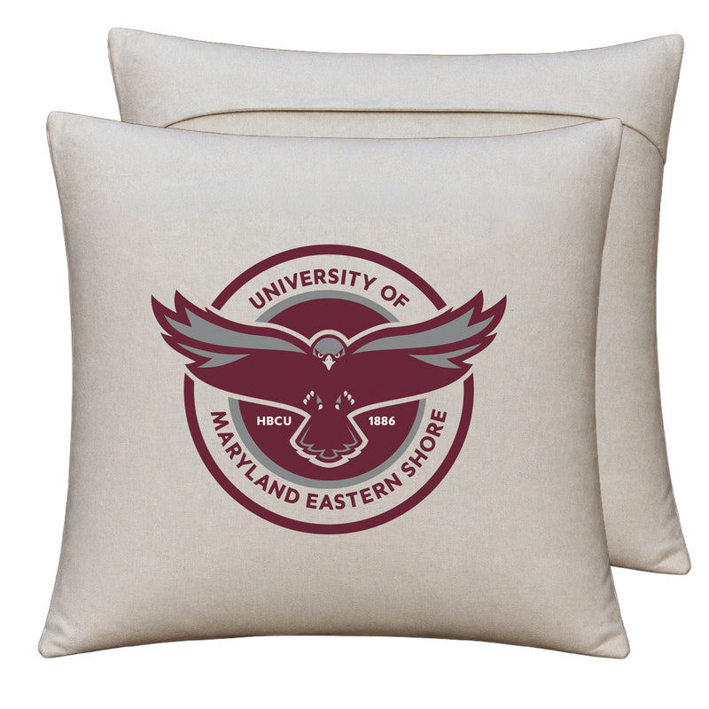 Maryland Eastern Shore Officially Licensed 18" x 18" Throw Pillow Cover – Logo Design
