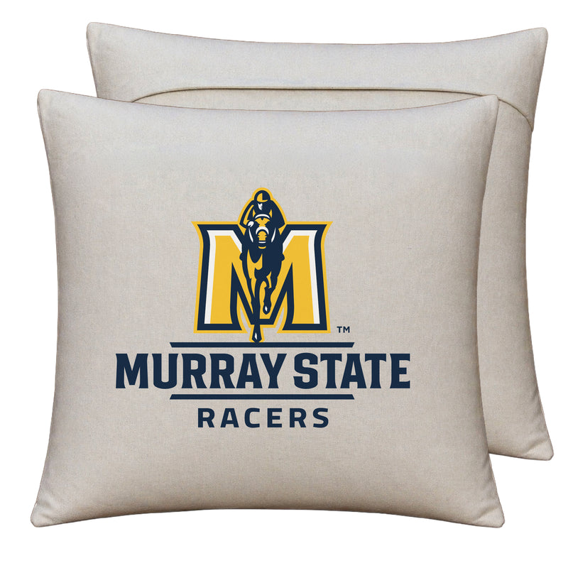 Murray State University Officially Licensed 18" x 18" Throw Pillow Cover – Logo Design
