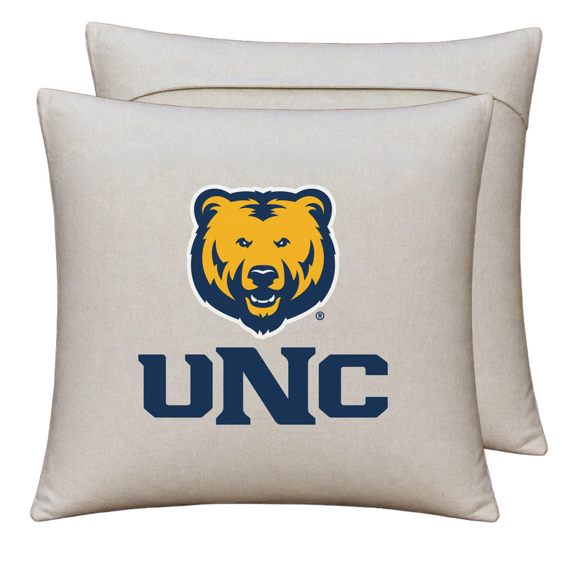 Northern Colorado Bears Officially Licensed 18" x 18" Throw Pillow Cover – Logo Design