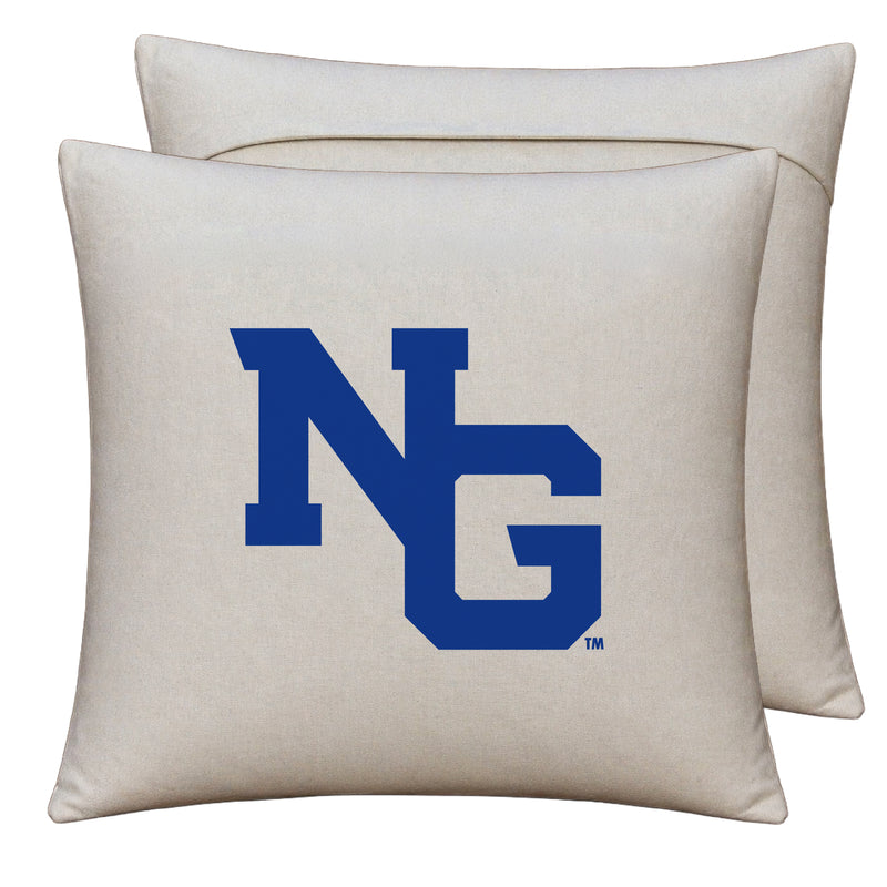 North Georgia Nighthawks Officially Licensed 18" x 18" Throw Pillow Cover – Logo Design