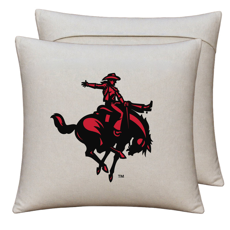 Northwestern Oklahoma State University Officially Licensed 18" x 18" Throw Pillow Cover – Logo Design