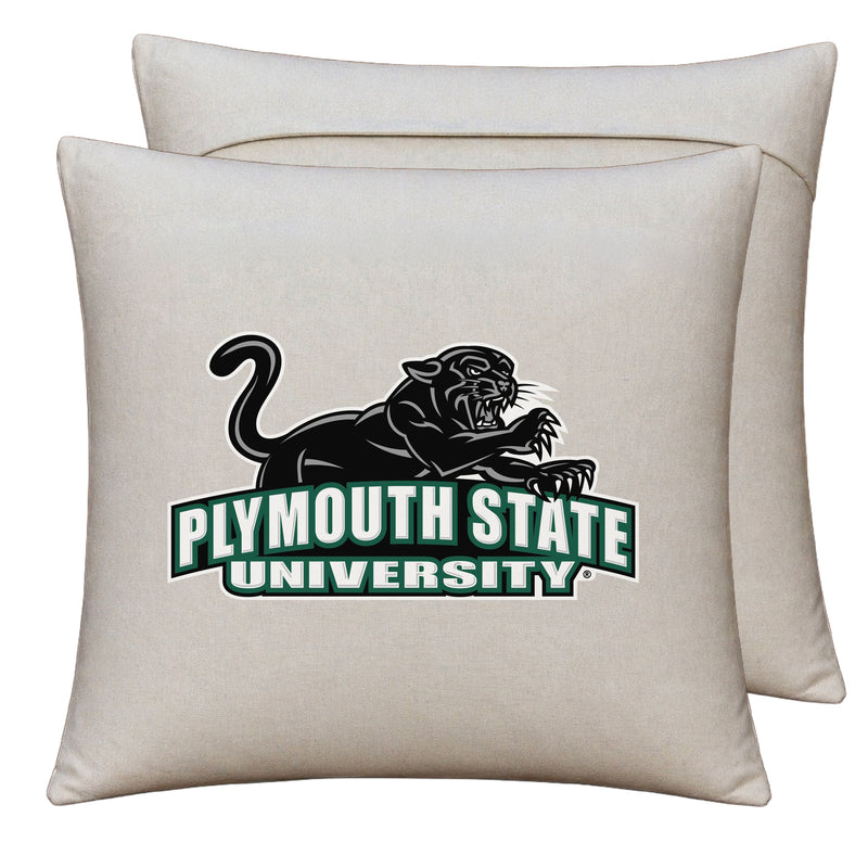 Plymouth State University Officially Licensed 18" x 18" Throw Pillow Cover – Logo Design