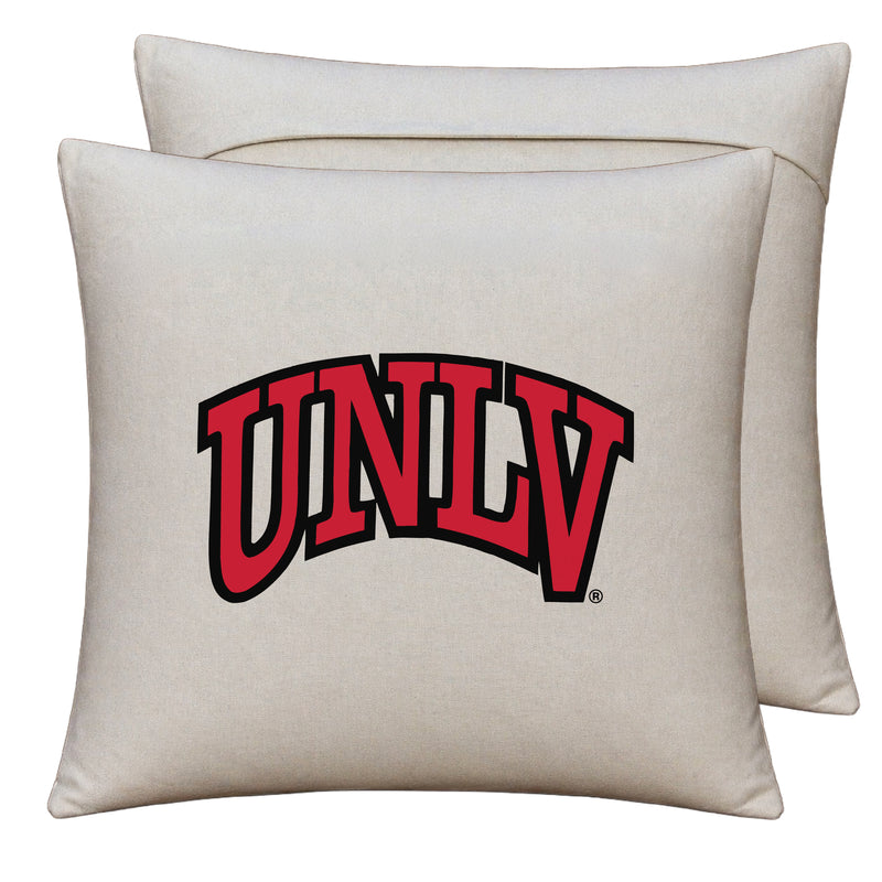 UNLV Rebels Officially Licensed 18" x 18" Throw Pillow Cover – Logo Design