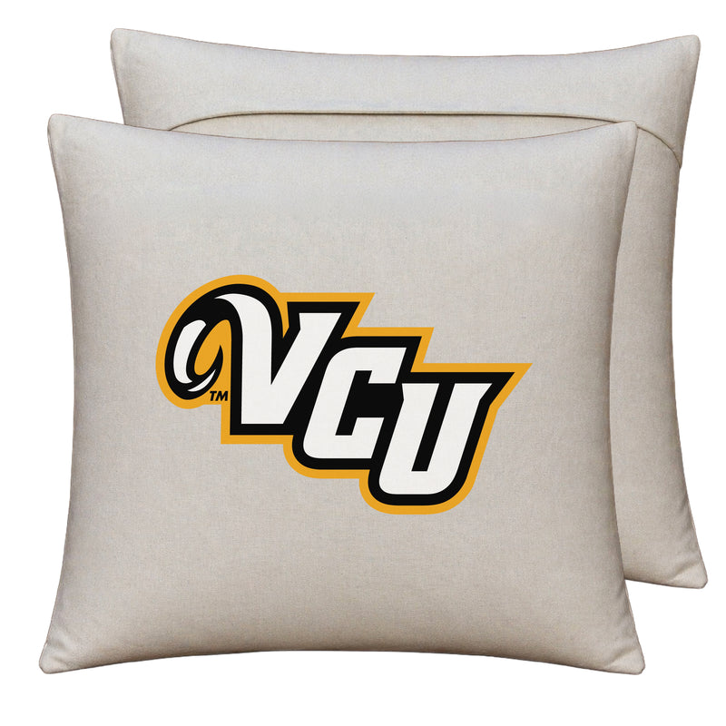 Virginia Commonwealth Officially Licensed 18" x 18" Throw Pillow Cover – Logo Design