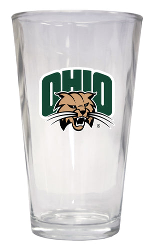 Ohio University 16 oz Pint Glass Officially Licensed Collegiate Product 4-Pack