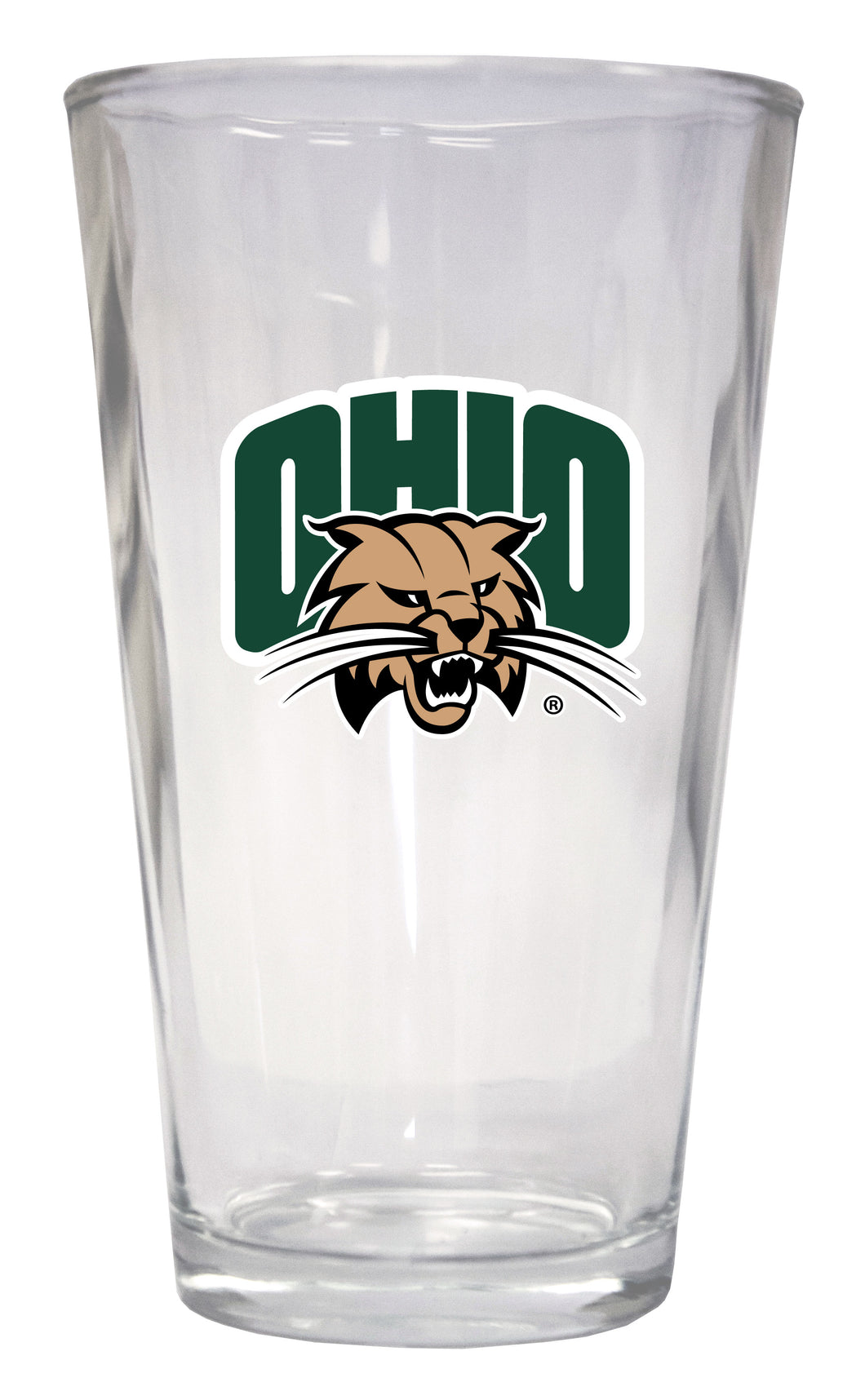 Ohio University 16 oz Pint Glass Officially Licensed Collegiate Product 4-Pack