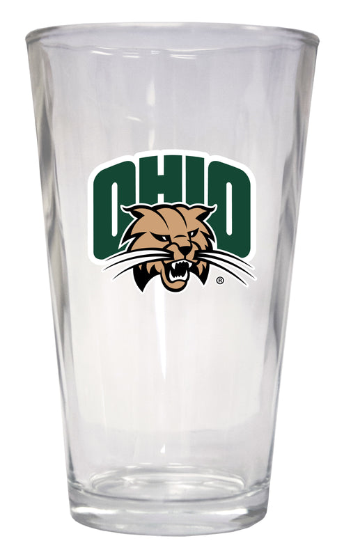 Ohio University 16 oz Pint Glass Officially Licensed Collegiate Product 4-Pack