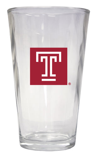 Temple University 16 oz Pint Glass Officially Licensed Collegiate Product 4-Pack