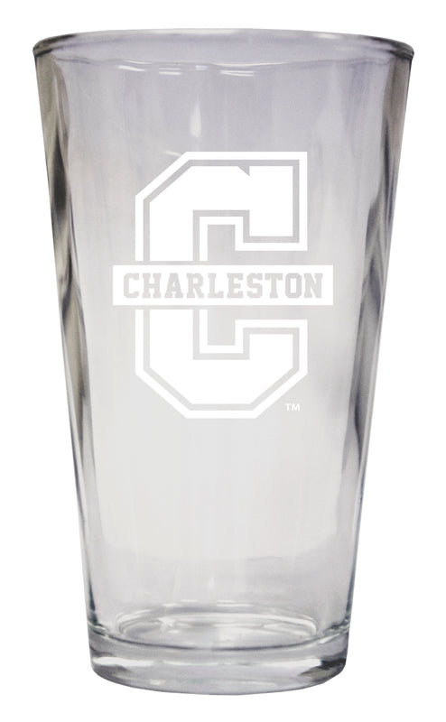 College of Charleston Officially Licensed 16 oz Pint Glass Engraved 