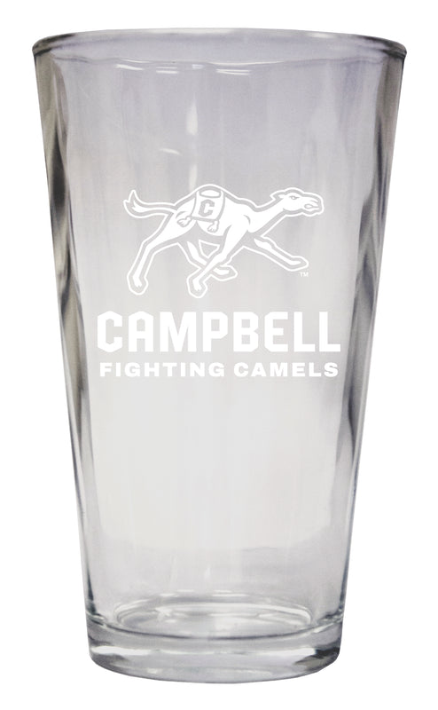 Campbell University Fighting Camels Officially Licensed 16 oz Pint Glass Engraved 
