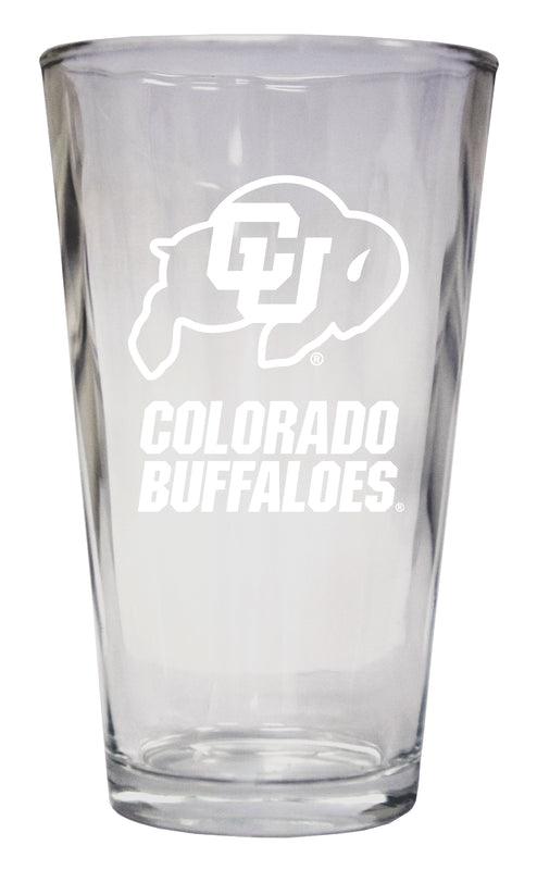 Colorado Buffaloes Officially Licensed 16 oz Pint Glass Engraved 