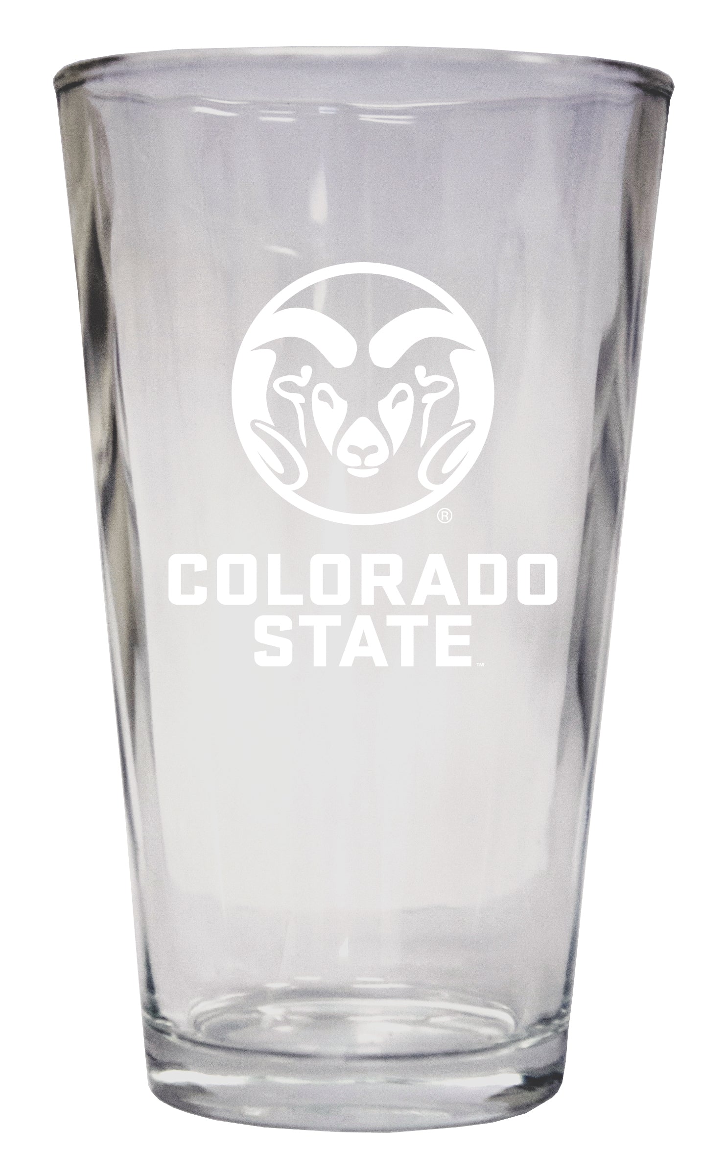 Colorado State Rams Officially Licensed 16 oz Pint Glass Engraved – R ...