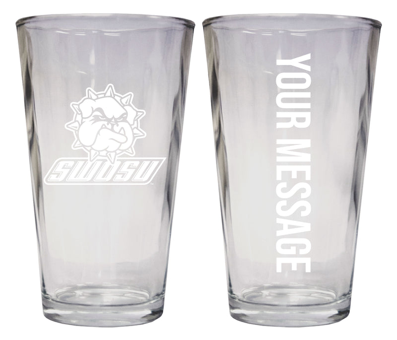 Southwestern Oklahoma State University Officially Licensed 16 oz Pint Glass Engraved – Customizable Drinkware 