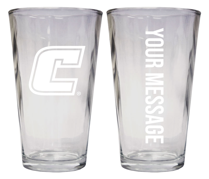 University of Tennessee at Chattanooga Officially Licensed 16 oz Pint Glass Engraved – Customizable Drinkware 